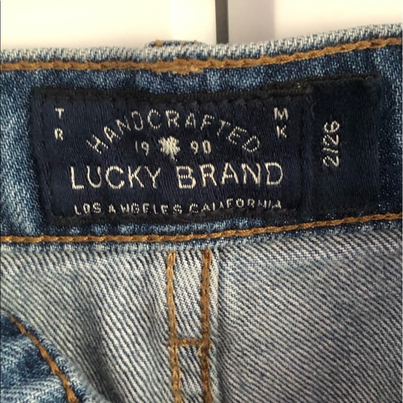 Lucky Brand High Rise Denim Pencil Skirt - Picture 7 of 8